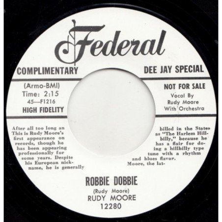 I'll Be Home To See You Tomorrow Night / Robbie Dobbie
