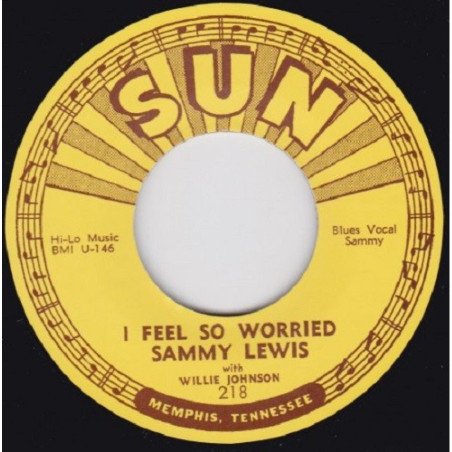 Sammy Lewis - I Feel So Worried / So Long Baby Goodbye