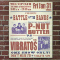P-Nut Butter Vs The Vibrators
