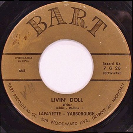 Lafayette - Yarborough - Livin' Doll / Cool Cool Baby