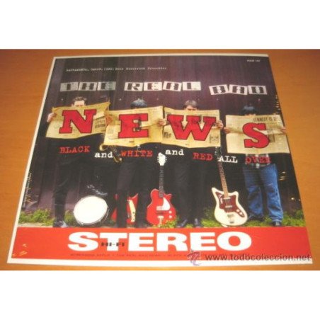 The Real Bad News - Black And White And Red Allover