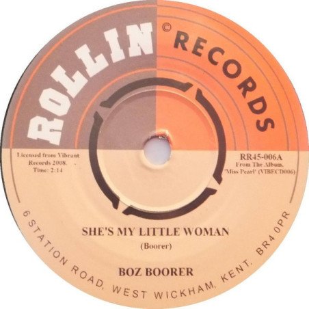 Boz Boorer - She's My Little Woman / Juke Box Rock