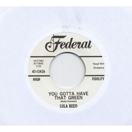 Your Love Keeps A-Working On Me / You Gotta Have That Green