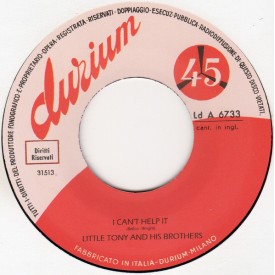 I Can't Help It / Teddy Girl