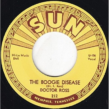 Doctor Ross - Boogie Disease / Juke Box Boogie