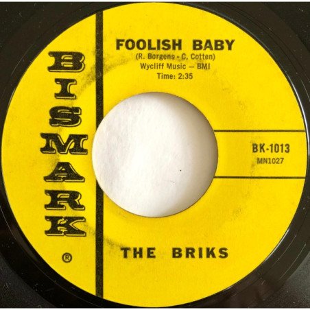 The Briks - Foolish Baby / Can You See Me