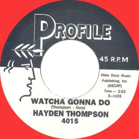 Hayden Thompson - Watcha Gonna Do / Summer's Almost Over
