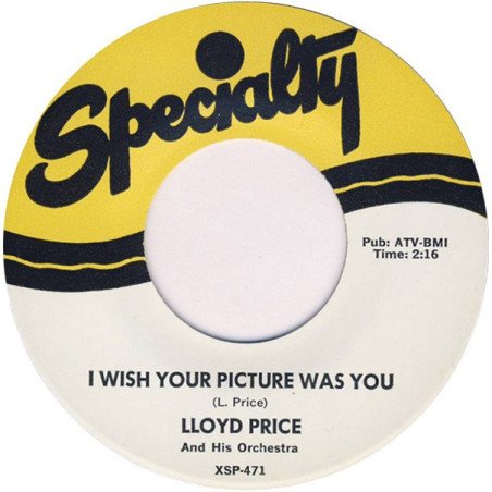 Lloyd Price - Frog Legs / I Wish Your Picture Was You