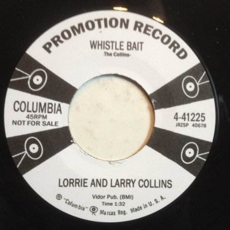 Lorrie And Larry Collins - Whistle Bait / Hot Rod