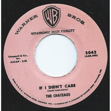 (I'm Afraid) The Masquerade Is Over / If I Didn't Care