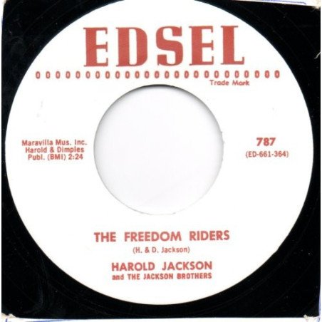 Harold Jackson And The Jackson Brothers - The Freedom Riders / Travellin'