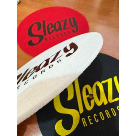 Set of 3 slipmats from Sleazy Records