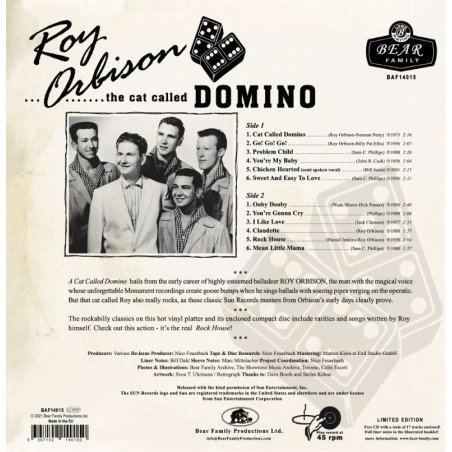 Roy Orbison - The Cat Called Domino