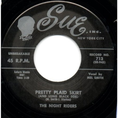 The Night Riders - Pretty Plaid Skirt / I'll Never Change