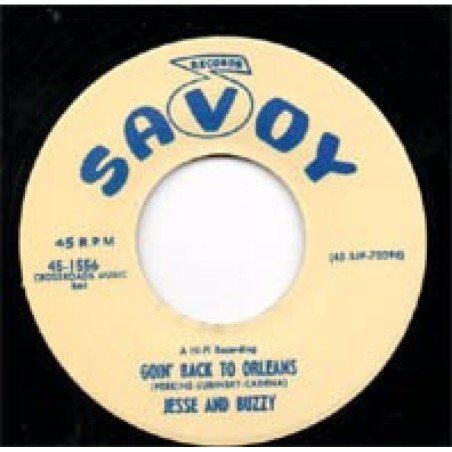 Jesse And Buzzy - Baby Face - Goin Back To Orleans / Red Headed Woman