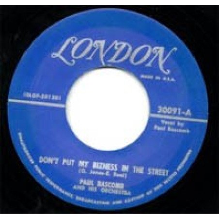 Paul Bascomb - Dont Put My Bizness In The Street / Pink Cadillac