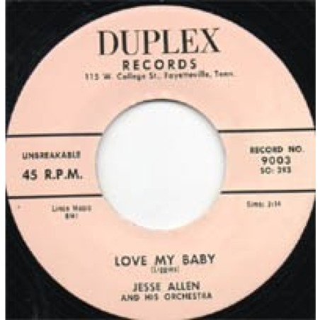 Jesse Allen - Love My Baby / After A While