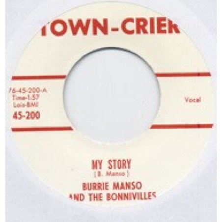 Burrie Manso And The Bonnivilles - My Story / My Woman