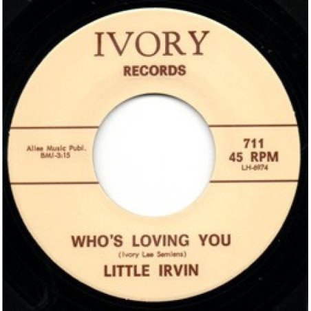 LITTLE IRVIN / D. C. BENDER - WHO'S LOVING YOUR / BOOGIE CHILDREN