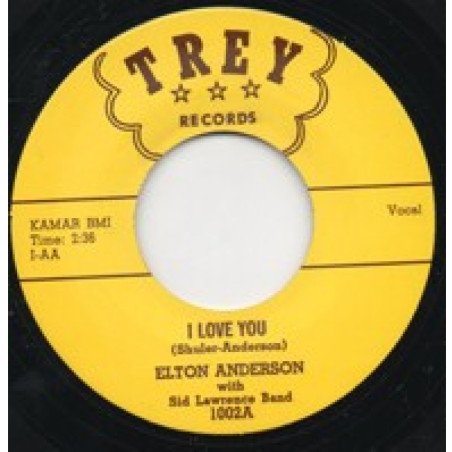ELTON ANDERSON/ RAY GERDSEN - I LOVE YOU/FATTY HATTIE