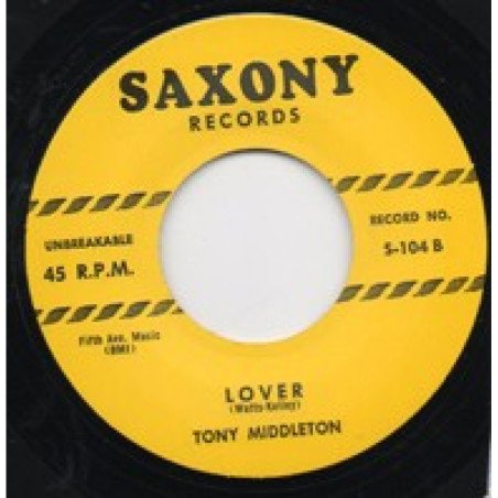 TONY MIDDLETON / LOUIS PAYNE - LOVER / THAT’S ALRIGHT WITH ME