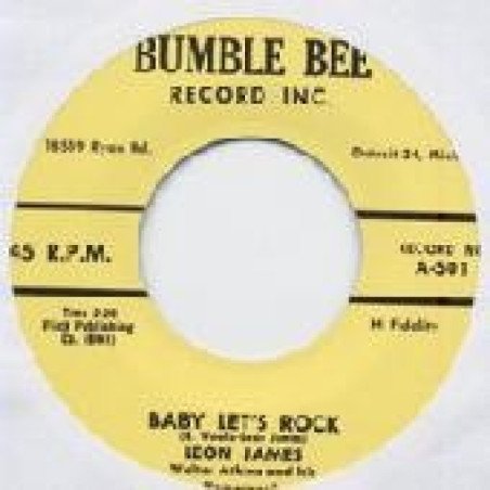 Leon James / Rhythm Rockers - Baby Let’s Rock / Thinkin’ About You